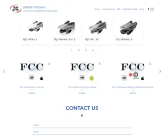 Drone-Tweaks.com(Drone Tweaks) Screenshot