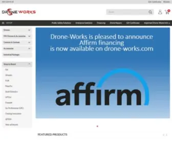 Drone-Works.com(Drone-Works® Multi-Rotor Drones) Screenshot