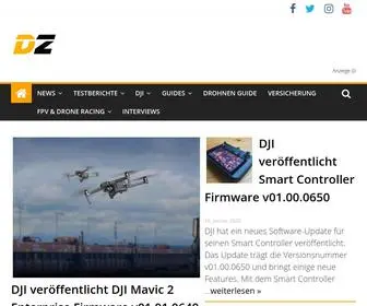 Drone-Zone.de(Drohnen News) Screenshot