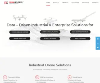 Droneacharya.com(Industrial Drone Solutions) Screenshot