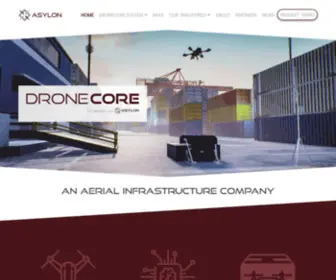 Dronecore.us(Robotic Perimeter Security) Screenshot