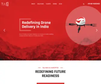 Dronedeliveryindia.com(Drone Delivery India) Screenshot