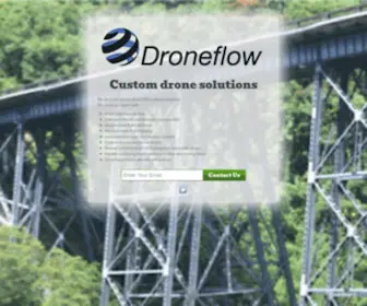 Droneflow.com(Custom drone software hardware UAV solutions) Screenshot