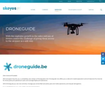 Droneguide.be(Unifly Portal) Screenshot