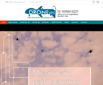 Droneinternationalexpo.com(Drone International Expo 2022) Screenshot