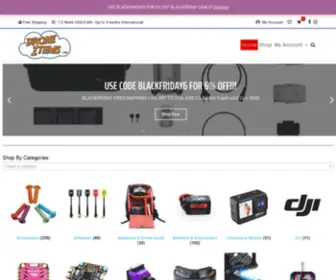 Droneitems.com(Drone Items) Screenshot