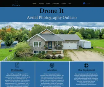 Droneitphotography.ca(Aerial Photography) Screenshot