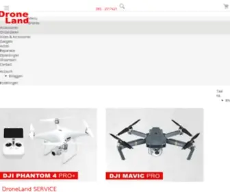 Droneland.nl(Drones, accessoires, roc en roc light) Screenshot