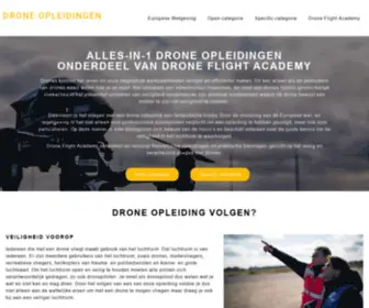 Droneopleidingen.nl(Droneopleidingen) Screenshot