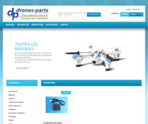 Drones-Parts.com(Drones Parts) Screenshot
