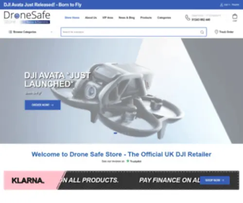 DronesafeStore.com(Drone Safe Store) Screenshot