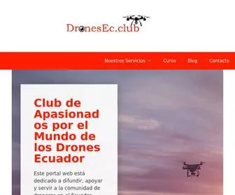 Dronesec.club(Drones en Ecuador) Screenshot
