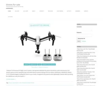 Dronesforsaletoday.com(Drones for sale) Screenshot