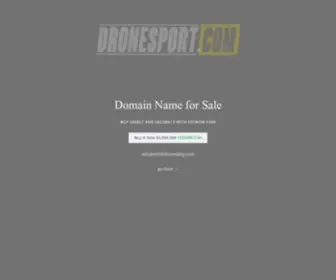 Dronesport.com(The Leading Drone Sport Site on the Net) Screenshot