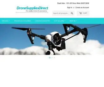 Dronesuppliesdirect.com(Drone supplies direct) Screenshot