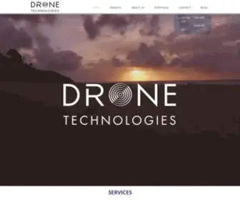 Dronetechnologies.com.au(Queensland based Unmanned Aerial Vehicle (UAV)) Screenshot