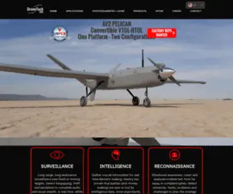 Dronetechuav.com(DroneTech) Screenshot