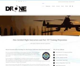 Droneuniversities.com(Drone Universities) Screenshot