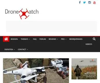 Dronewatch.nl(Serieus over drones) Screenshot