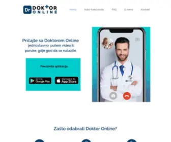 Dronlineapp.com(Doktor Online Aplikacija) Screenshot