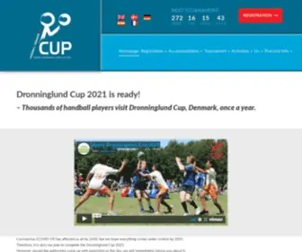 Dronninglundcup.com(Dronninglund) Screenshot