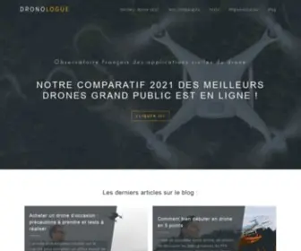 Dronologue.fr(Blog Infos et Actus sur le Drone) Screenshot