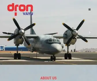 Dronvayu.com(Dron Vayu) Screenshot