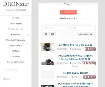 Dronzar.cz(JEDNODUŠE) Screenshot