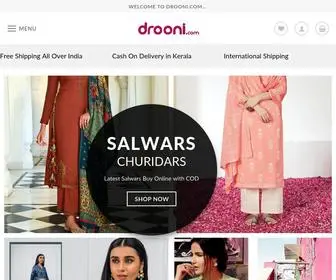 Drooni.com(Online Shopping in Kerala for Women) Screenshot