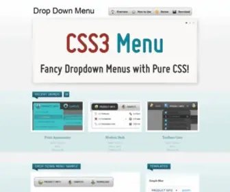 Drop-Down-Menu.com(Drop Down Menu) Screenshot