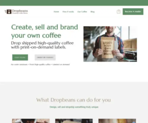 Dropbeans.com(Dropbeans) Screenshot