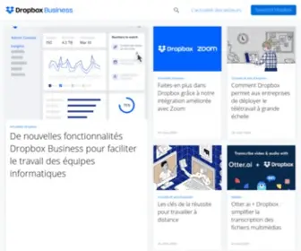 Dropboxbusinessblog.fr(Dropbox Business Blog France) Screenshot