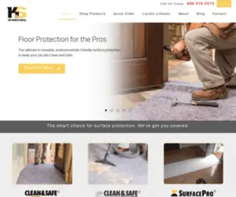 Dropcloth.com(Floor, Stair & Surface Protection) Screenshot