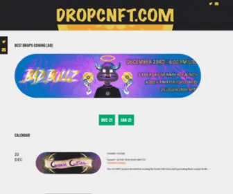 Dropcnft.com(DROP CNFT) Screenshot