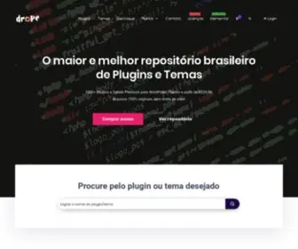 Dropestore.com(Plugins e Temas Premium para WordPress) Screenshot