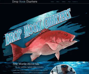 Drophookcharters.com(Drop Hook Charters) Screenshot