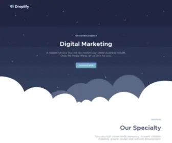 Droplify.com(Maintenance Mode) Screenshot