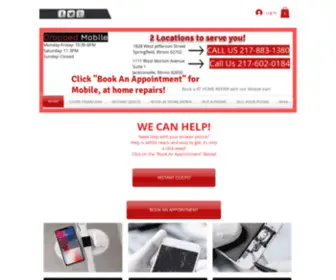 Droppedmobile.com(Dropped Mobile Speciallizes in Phone Repair and smartphone repair. Our number one goal) Screenshot