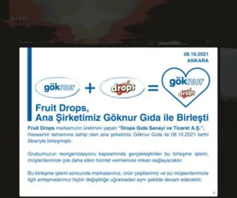 Drops.com.tr(Drops Gıda) Screenshot