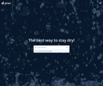 Drops.live(The best way to stay dry) Screenshot