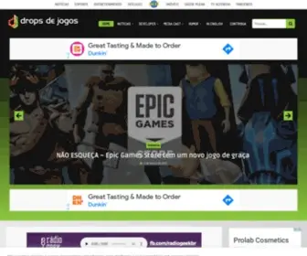Dropsdejogos.com.br(Drops de Jogos) Screenshot