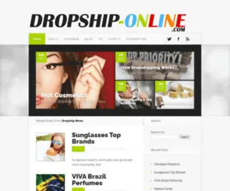 Dropship-Online.com(The Dropship Fulfillment Company) Screenshot