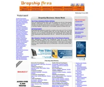 Dropshiparea.com(Dropship Business) Screenshot