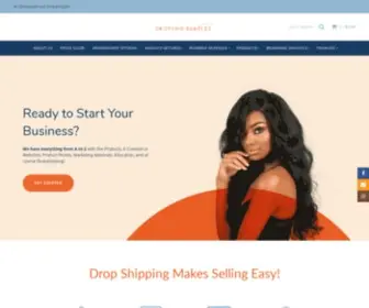 Dropshipbundles.com(We are an atlanta based hair extension dropshipping company) Screenshot