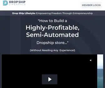 Dropshiplifestyle.com(Drop Ship Lifestyle) Screenshot