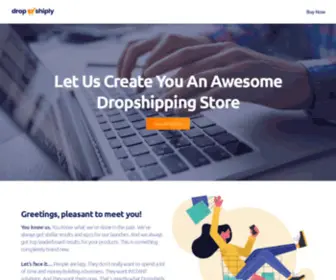 Dropshiply.io(Readymade & Custom Dropshipping Stores for Sale) Screenshot