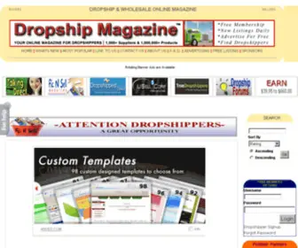Dropshipmagazine.com(Dropshipmagazine) Screenshot