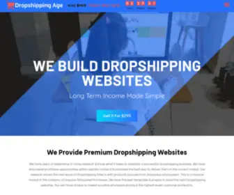 Dropshippingage.com(Dropshipping Age) Screenshot