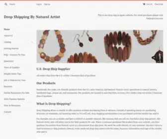 Dropshippingbynaturalartist.com(Drop Shipping By Natural Artist) Screenshot