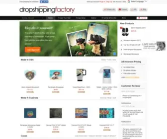 Dropshippingfactory.com(Custom iPhone 5/5S Cases & More) Screenshot